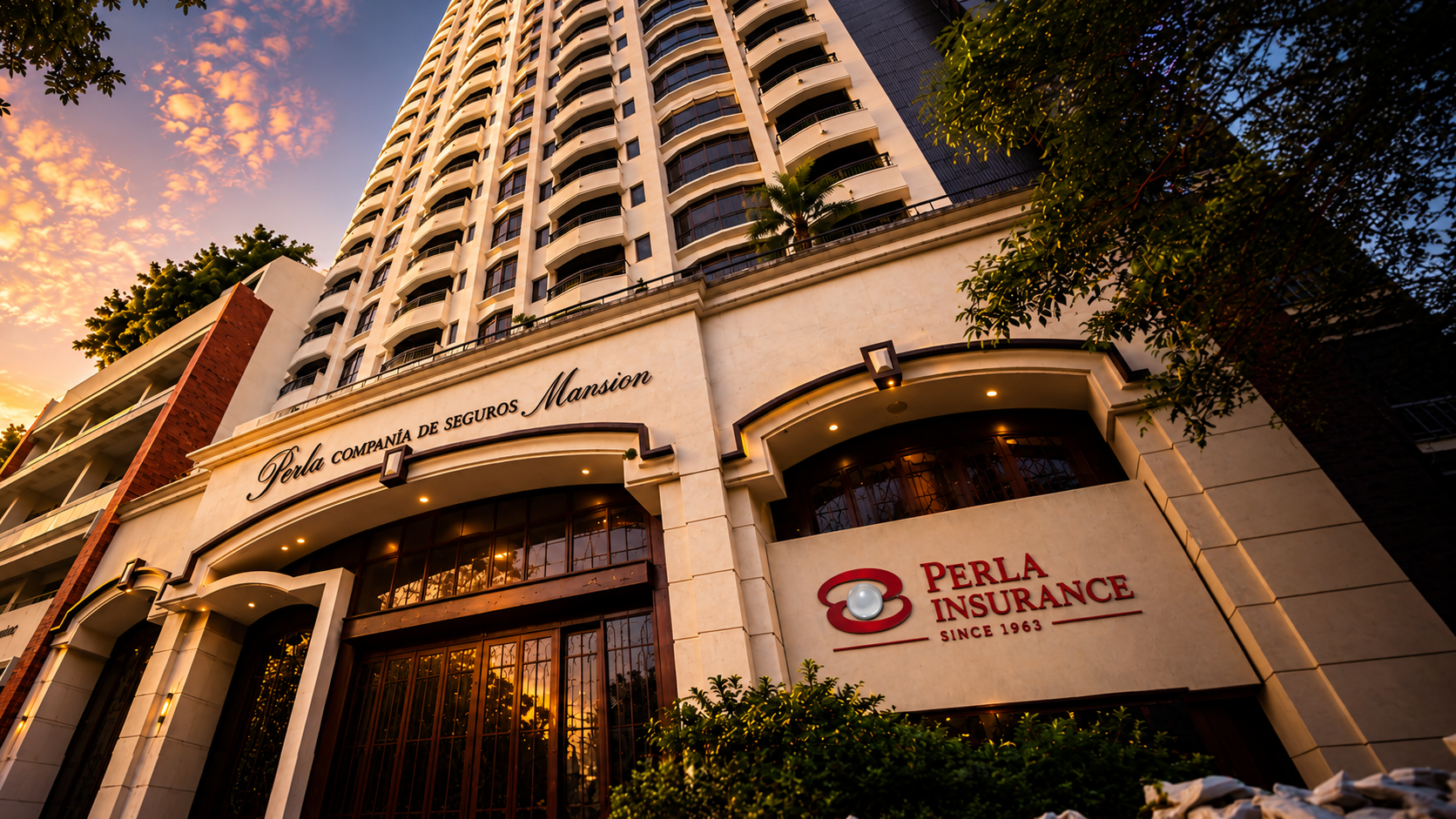 Perla Mansion, the corporate headquarters of Perla Insurance in Makati City