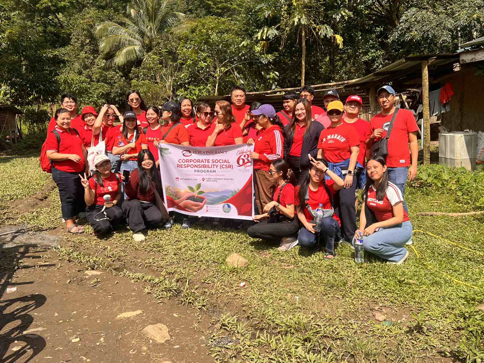 Perla 63rd Anniversary Tree Planting – Makati / Head Office